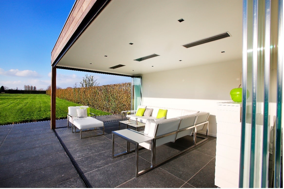 Meilleur chauffage électrique d'extérieur noir